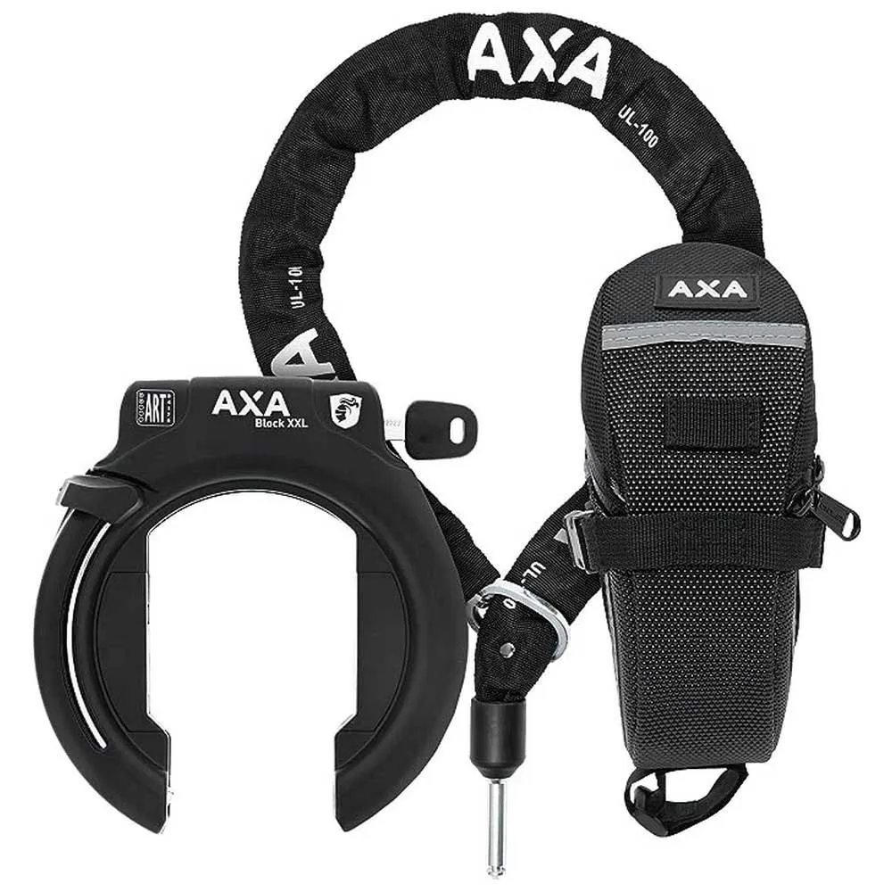 Axa Block XXL Retractable Rahmenschloss Axa Block XXL Retractable Rahmenschloss