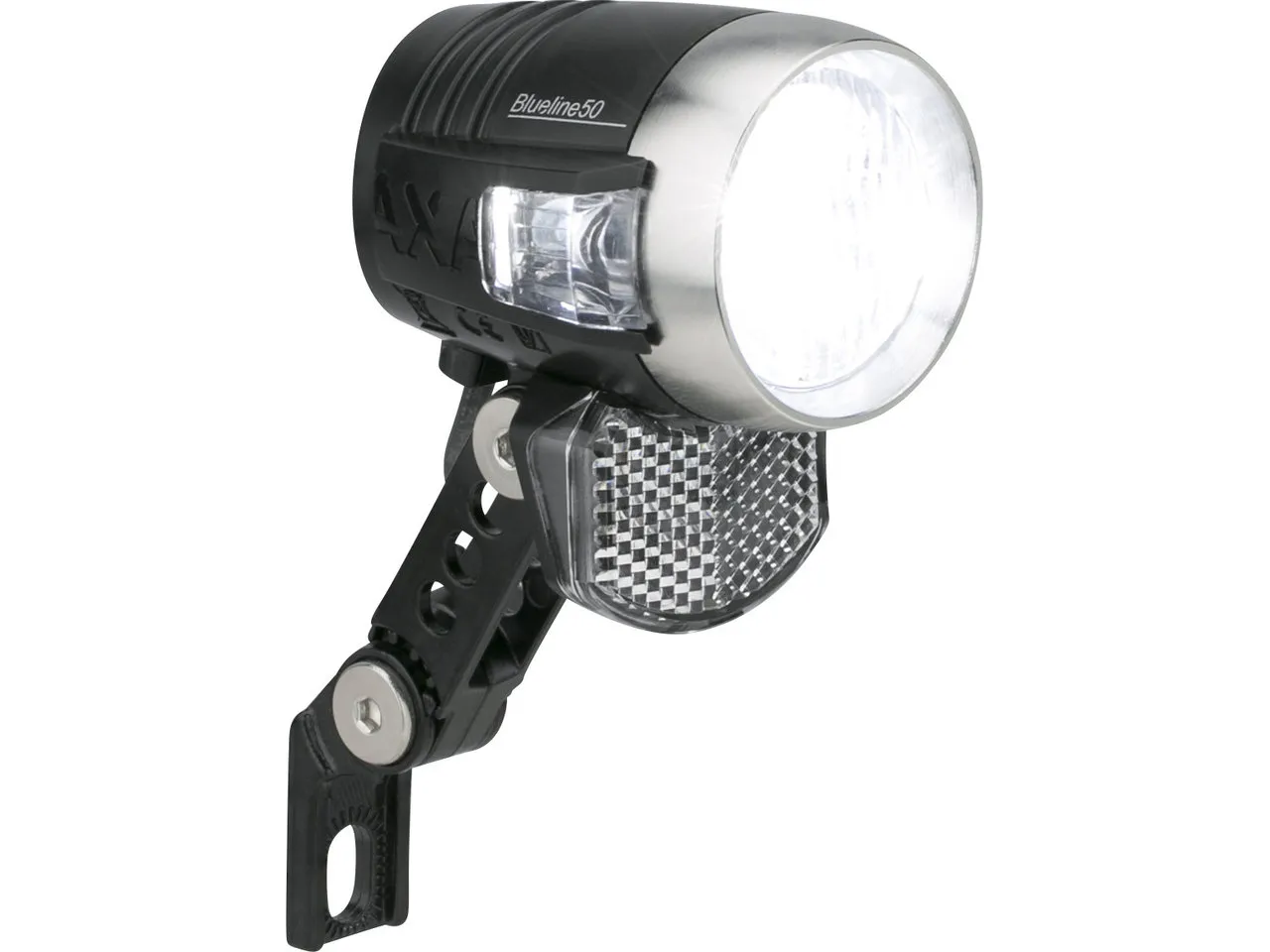 Axa Blueline 50-E6 E-Bike LED Frontlicht mit StVZO-Zulassung Mod 2016, Schwarz, one_size