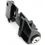 Axa Bosch 2 Lock For Carrier Assembly Ersatzteil, Black, One Size