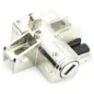Axa Bosch 2 Lock For Frame Assembly Ersatzteil, Silver, One Size