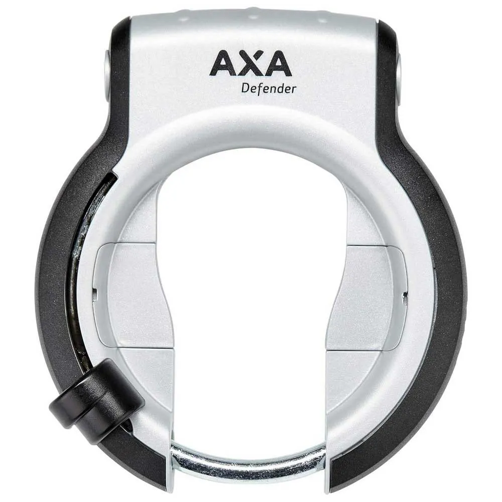 Axa Defender Retactable Fahrradschloss Für Den Rahmen, Silver / black, One Size Axa Defender Retactable Fahrradschloss Für Den Rahmen, Silver / black, One Size