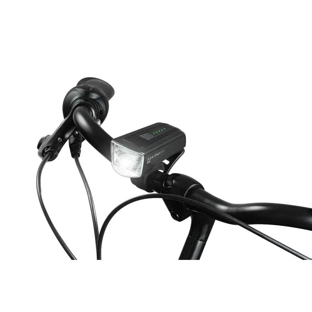Axa Dwn 100 Frontlicht, Black, One Size Axa Dwn 100 Frontlicht, Black, One Size