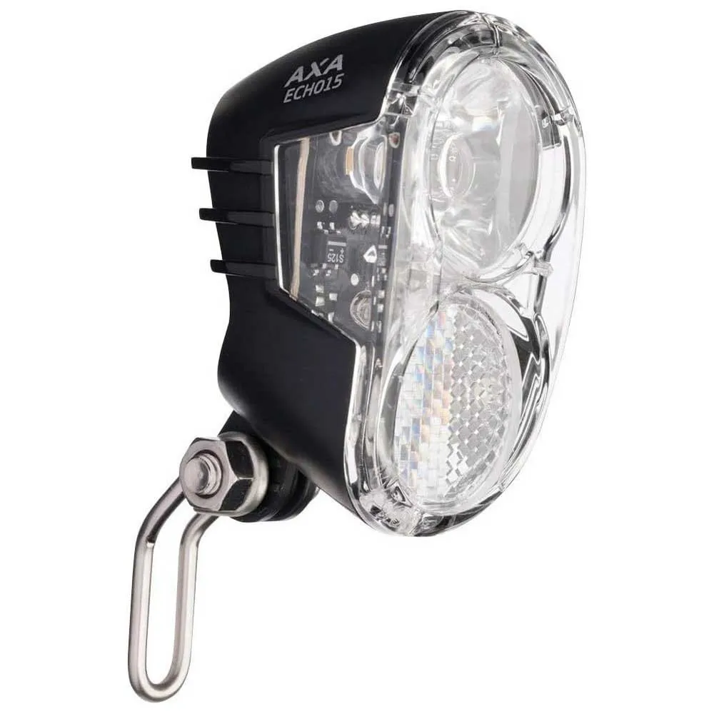 Axa Echo 15 Frontlicht, Black, One Size Axa Echo 15 Frontlicht, Black, One Size