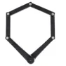 Axa Fold Pro Faltschloss, Black, 100cm