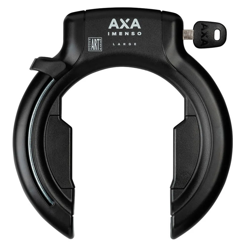 Axa Imenso Large Naz Fahrradschloss Für Den Rahmen, Black, One Size Axa Imenso Large Naz Fahrradschloss Für Den Rahmen, Black, One Size