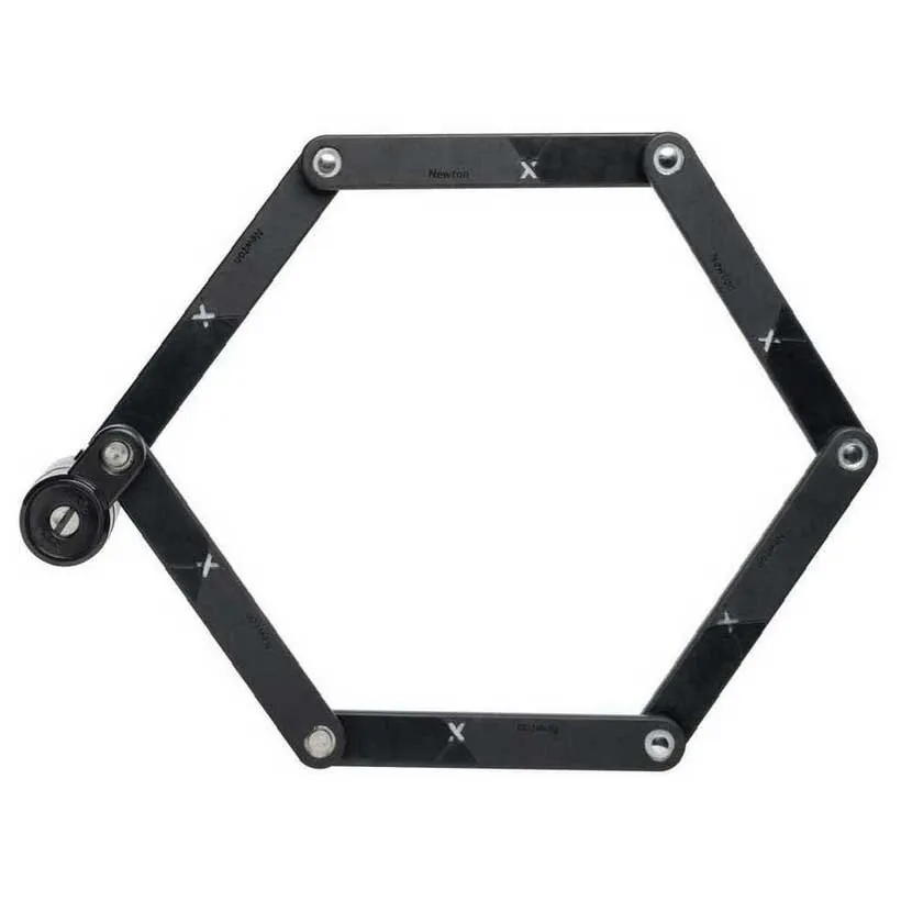 Axa Newton Faltschloss, Black, 90cm Axa Newton Faltschloss, Black, 90cm