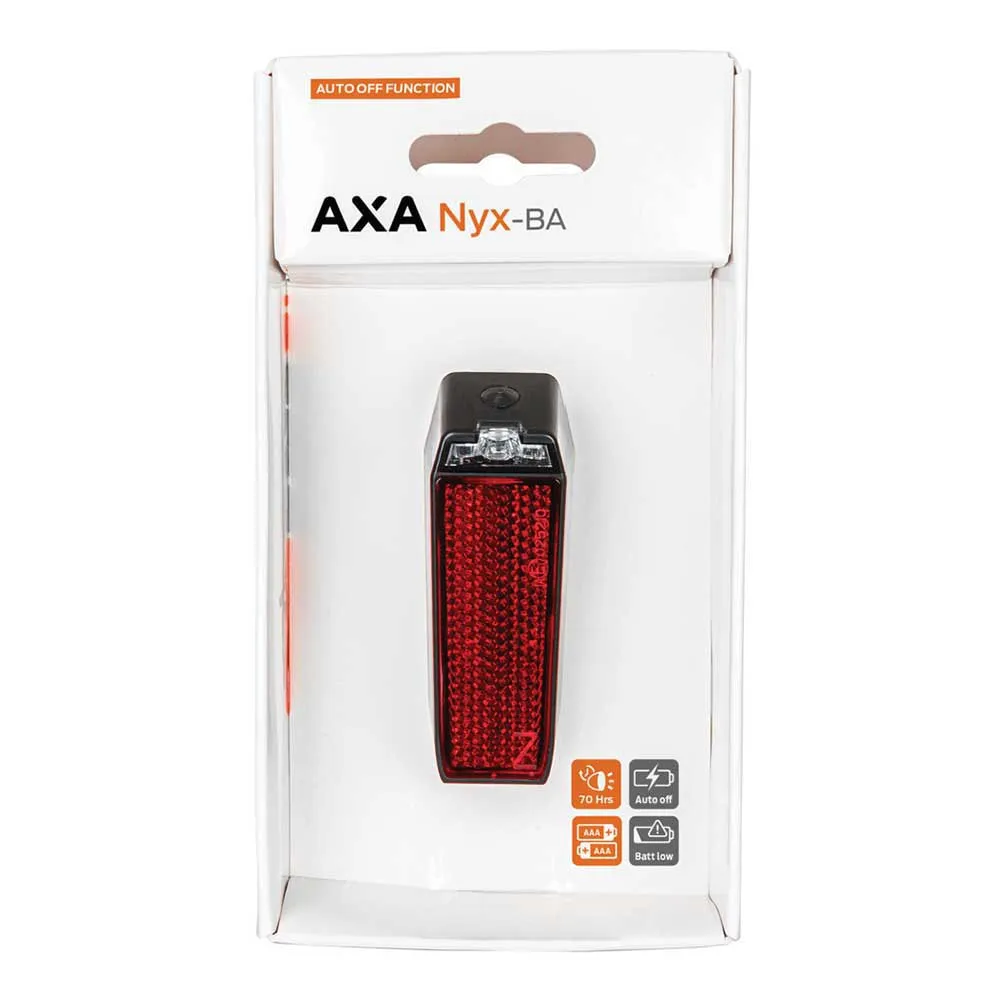 Axa Nyx Led Rücklicht, Black / red, One Size Axa Nyx Led Rücklicht, Black / red, One Size