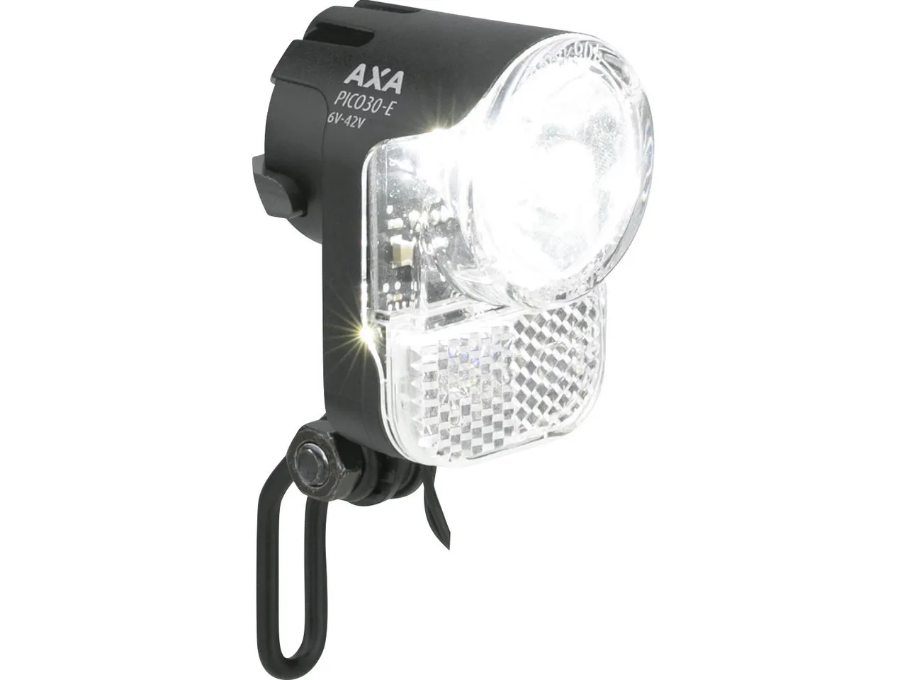 Axa Pico 30-E E-Bike LED Frontlicht mit StVZO-Zulassung, Schwarz, one_size Axa Pico 30-E E-Bike LED Frontlicht mit StVZO-Zulassung, Schwarz, one_size