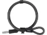 Axa RLE 150/10 Einsteckkabel, Schwarz, 150cm
