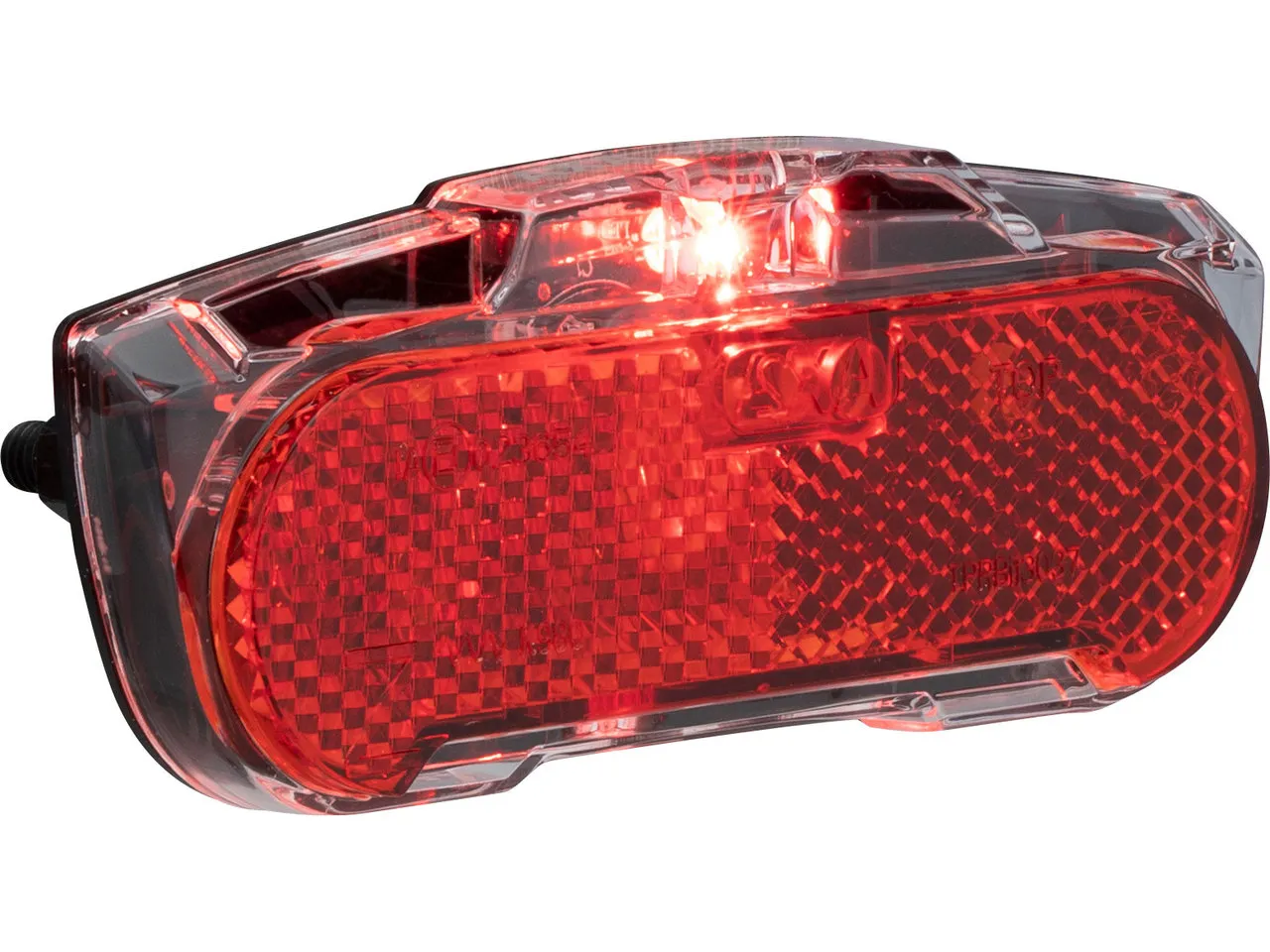 Axa Slim Steady LED Rücklicht mit StVZO-Zulassung, Rot, 80mm Axa Slim Steady LED Rücklicht mit StVZO-Zulassung, Rot, 80mm