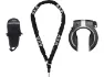 Axa Victory Rahmenschloss + RLC 140 Einsteckkette + Satteltasche Set, Schwarz, one_size