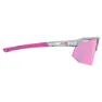 AZR Arrow Rx Sonnenbrille, Crystal grey, Hydrophobic Red/CAT3