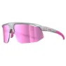 AZR Arrow Rx Sonnenbrille, Crystal grey, Hydrophobic Red/CAT3