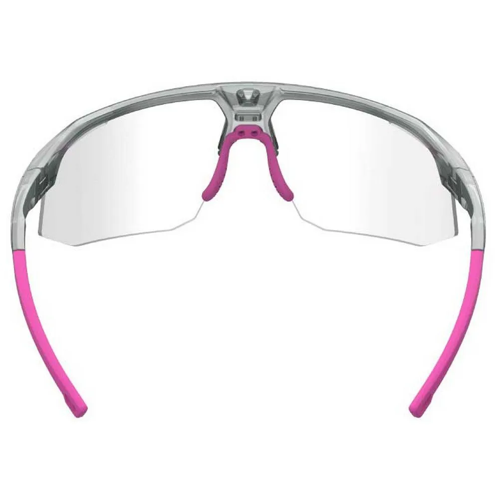 AZR Kromic Arrow Rx Photochrome Sonnenbrille, Crystal grey, Irise Pink Mirror/CAT1-3 AZR Kromic Arrow Rx Photochrome Sonnenbrille, Crystal grey, Irise Pink Mirror/CAT1-3