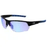 Black matt / blue