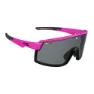 AZR Kromic Sprint Photochrome Sonnenbrille, Matte fuchsia / black, Photochromic Clear Mirror/CAT0-3