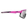 AZR Kromic Sprint Photochrome Sonnenbrille, Matte fuchsia / black, Photochromic Clear Mirror/CAT0-3