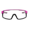 AZR Kromic Sprint Photochrome Sonnenbrille, Matte fuchsia / black, Photochromic Clear Mirror/CAT0-3