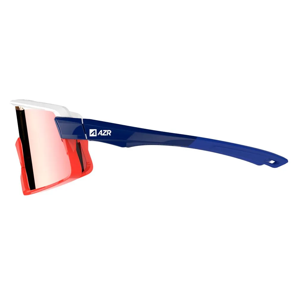 AZR Pro Road Rx Sonnenbrille, Bright france, Red Mirror/CAT3 AZR Pro Road Rx Sonnenbrille, Bright france, Red Mirror/CAT3
