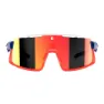 AZR Pro Road Rx Sonnenbrille, Bright france, Red Mirror/CAT3