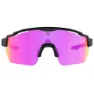 AZR Race Rx Sonnenbrille, Varnished black, Hydrophobic Pink/CAT3
