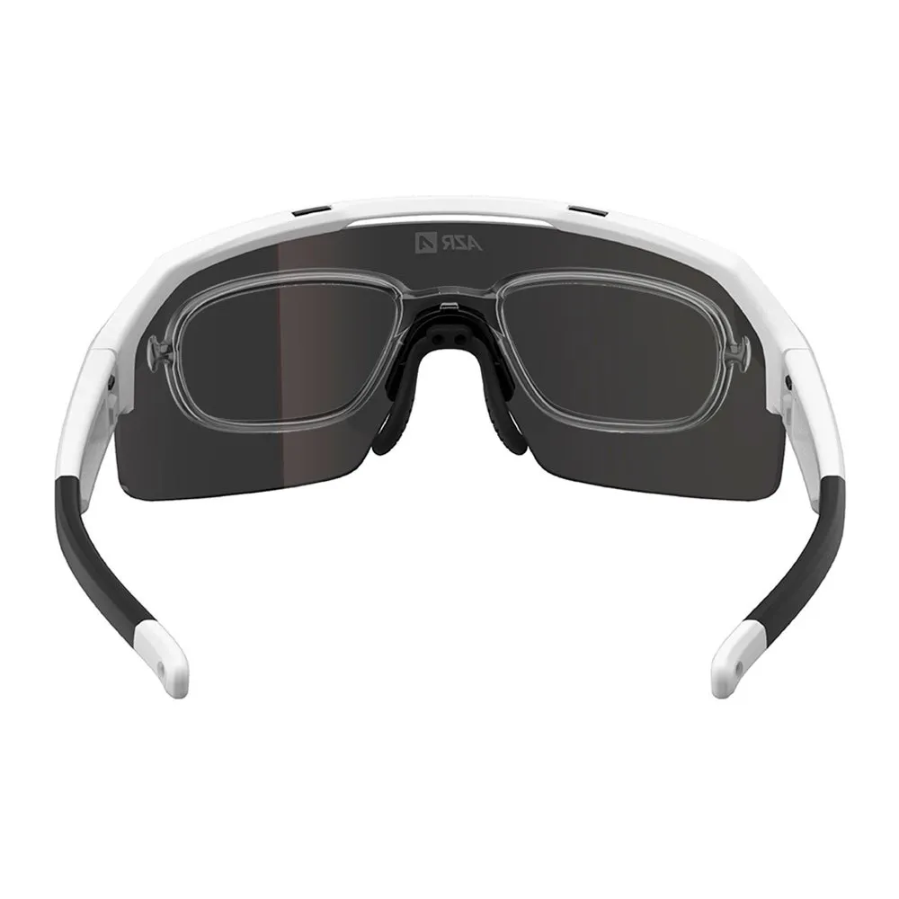 AZR Sky Rx Sonnenbrille, Matte white, Red Mirror/CAT3 AZR Sky Rx Sonnenbrille, Matte white, Red Mirror/CAT3