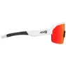 AZR Sky Rx Sonnenbrille, Matte white, Red Mirror/CAT3