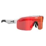 AZR Sky Rx Sonnenbrille, Matte white, Red Mirror/CAT3