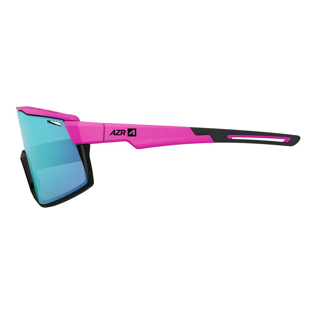 AZR Sprint Sonnenbrille, Matte fuchsia / black, Blue Mirror/CAT3 AZR Sprint Sonnenbrille, Matte fuchsia / black, Blue Mirror/CAT3