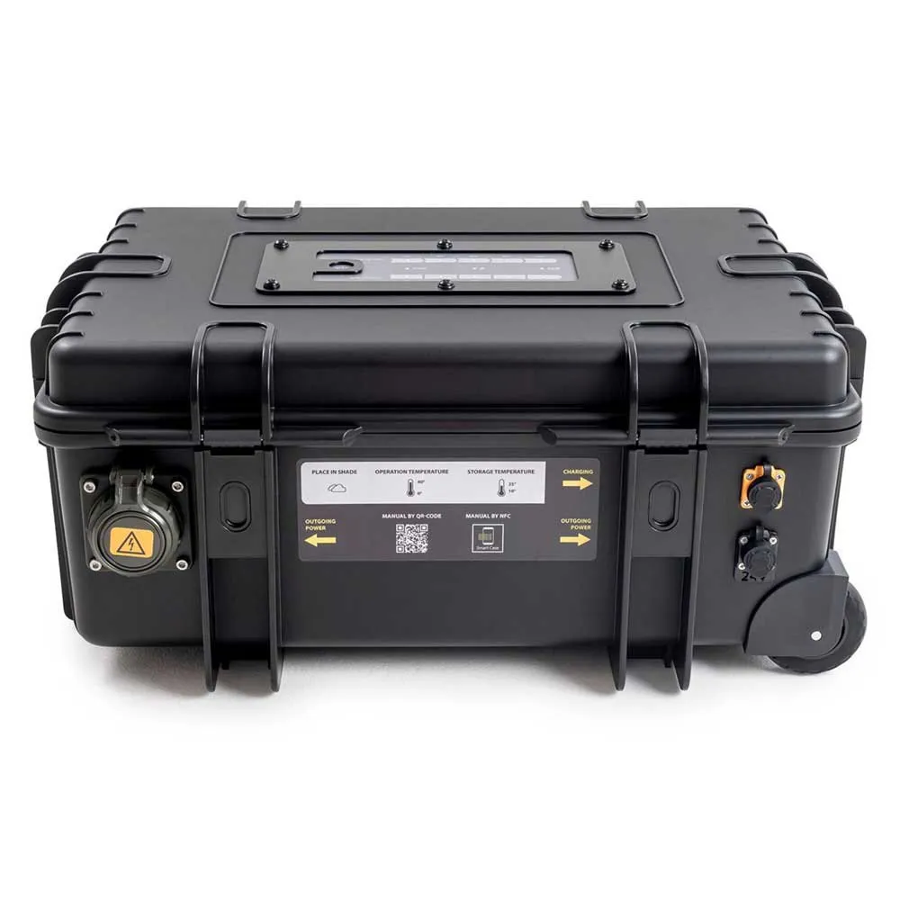 B&W Energy Case Pro1500 300w Tragbare Ladestation, Black, One Size B&W Energy Case Pro1500 300w Tragbare Ladestation, Black, One Size