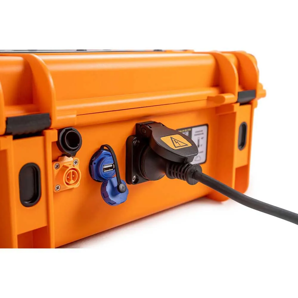 B&W Energy Case Pro500 500w Tragbare Ladestation, Orange, One Size B&W Energy Case Pro500 500w Tragbare Ladestation, Orange, One Size