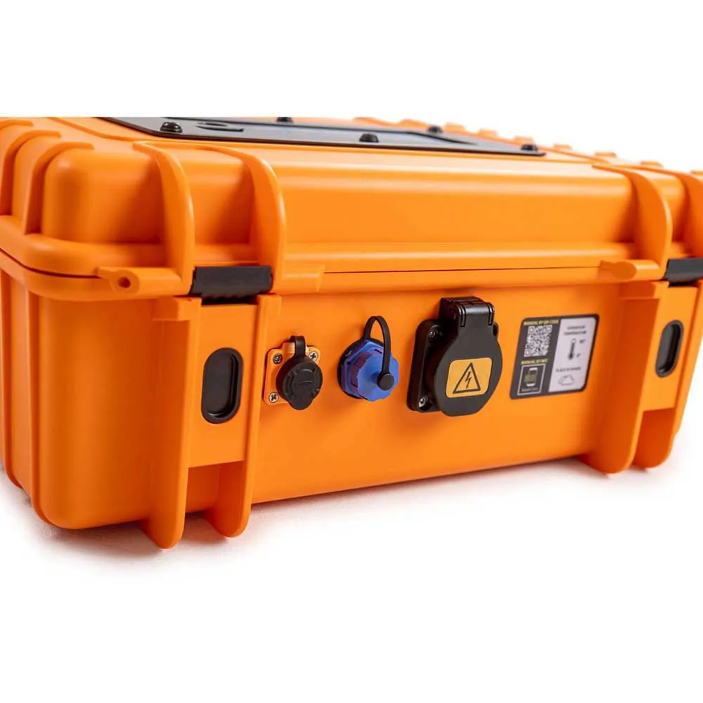 B&W Energy Case Pro500 500w Tragbare Ladestation, Orange, One Size B&W Energy Case Pro500 500w Tragbare Ladestation, Orange, One Size