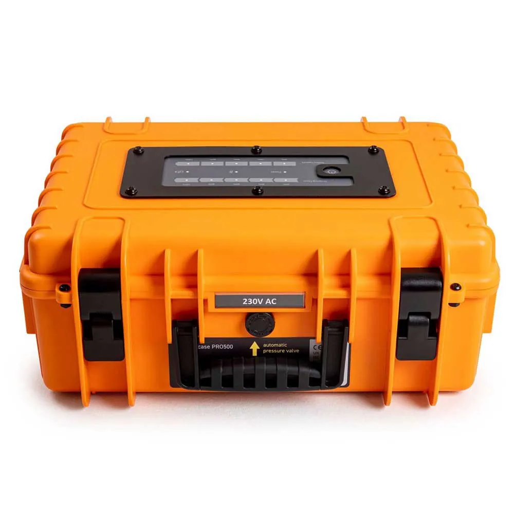 B&W Energy Case Pro500 500w Tragbare Ladestation, Orange, One Size B&W Energy Case Pro500 500w Tragbare Ladestation, Orange, One Size