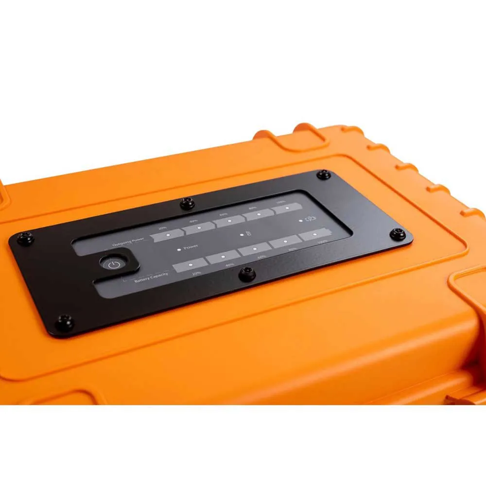 B&W Energy Case Pro500 500w Tragbare Ladestation, Orange, One Size B&W Energy Case Pro500 500w Tragbare Ladestation, Orange, One Size