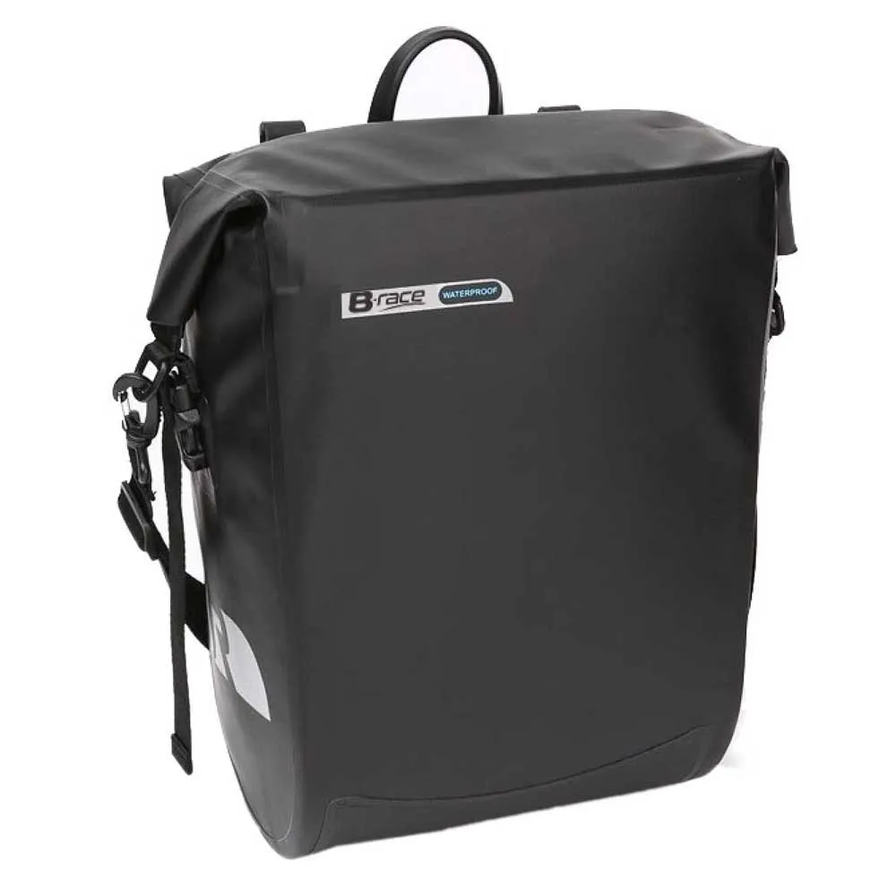 B-race Waterproof Fahrradtasche 20l, Black, One Size B-race Waterproof Fahrradtasche 20l, Black, One Size