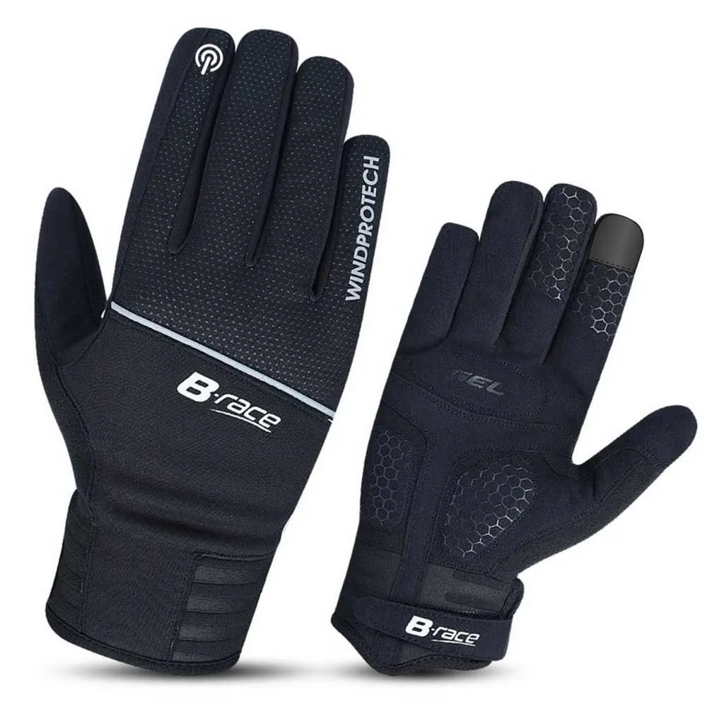 B-race Windprotech Handschuhe, Black B-race Windprotech Handschuhe, Black