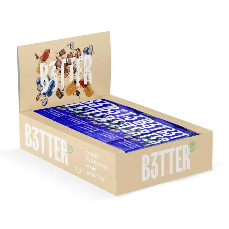 B3tter Foods Energie-riegel-box Blaubeeren 35g 15 Einheiten, Heidelbeere, 35g