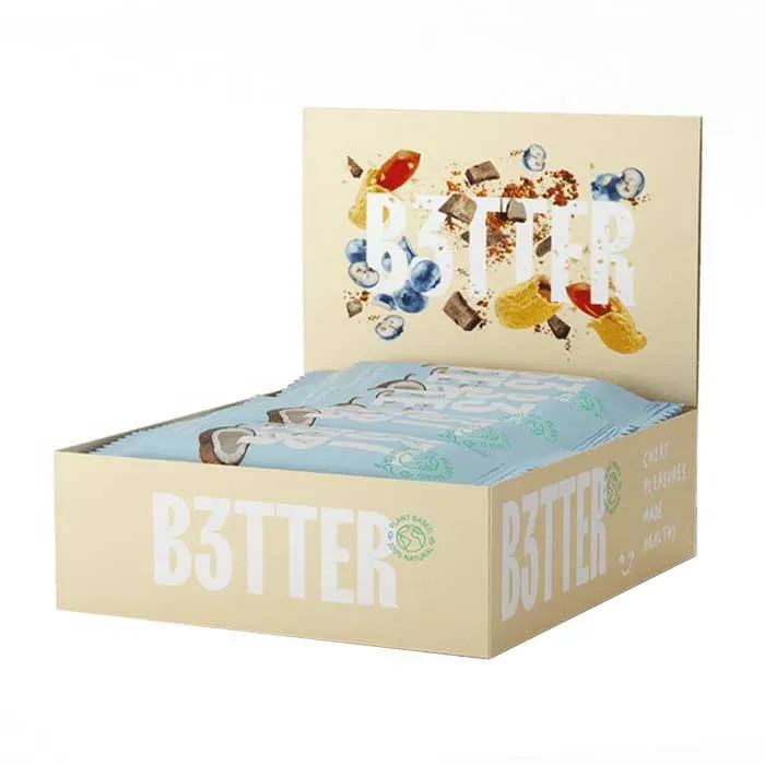 B3tter Foods Energie-riegel-box Coco 35g 15 Einheiten, Multicolor, One Size B3tter Foods Energie-riegel-box Coco 35g 15 Einheiten, Multicolor, One Size