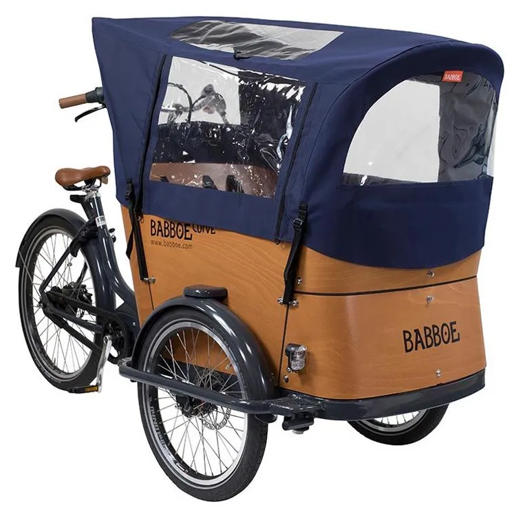 Babboe Curve Docril Regenschutz, Blue, One Size Babboe Curve Docril Regenschutz, Blue, One Size