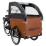 Babboe Dog Pvc Regenschutz, Black, One Size