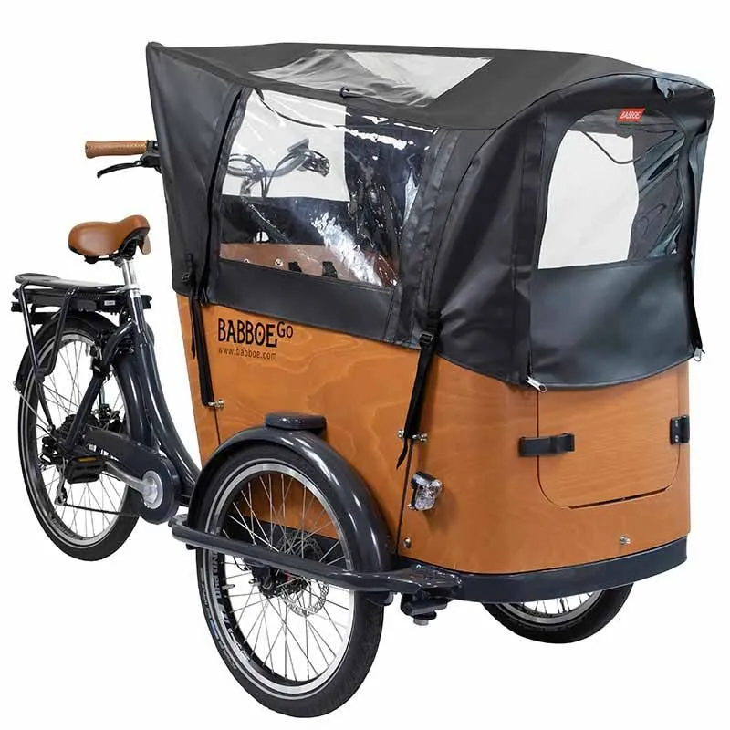 Babboe Go Pvc Regenschutz, Black, One Size Babboe Go Pvc Regenschutz, Black, One Size