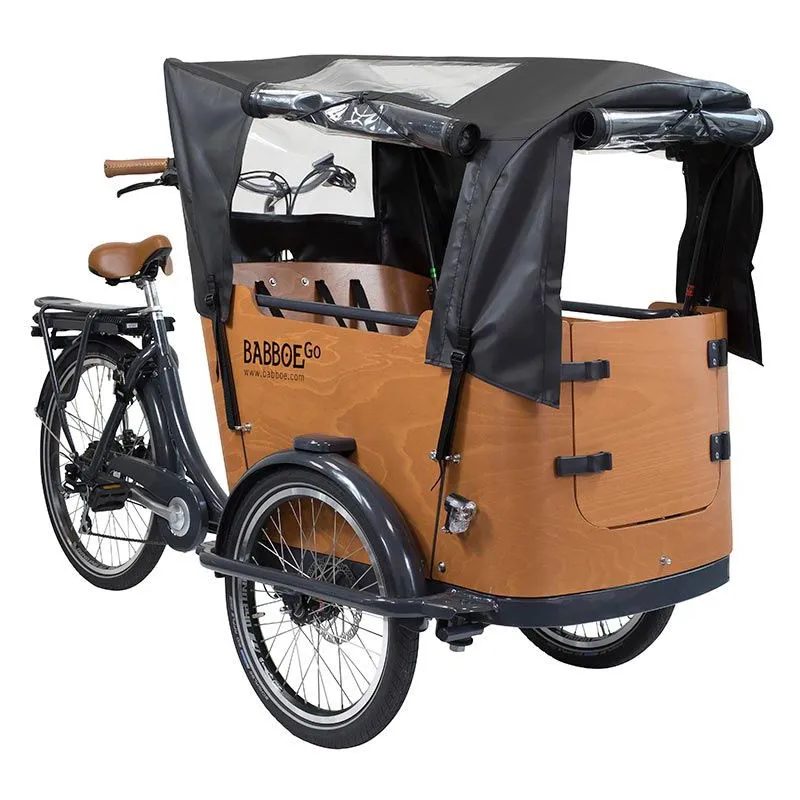 Babboe Go Pvc Regenschutz, Black, One Size Babboe Go Pvc Regenschutz, Black, One Size