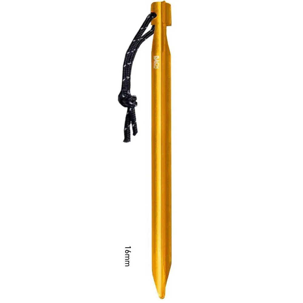 BACH Ul Twisted Y16 Zelthering 6 Einheiten, Yellow sunrise, One Size BACH Ul Twisted Y16 Zelthering 6 Einheiten, Yellow sunrise, One Size