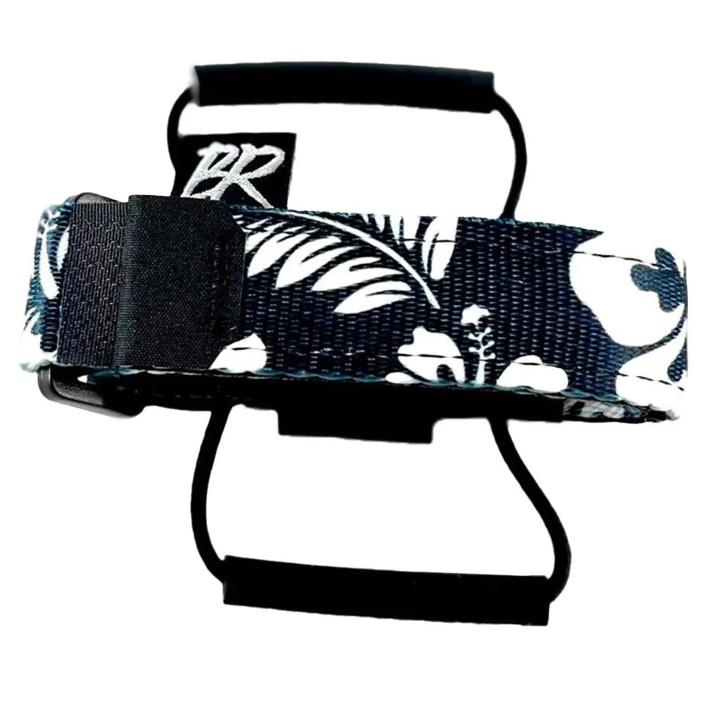 Backcountry Research Race Vintage Aloha Gepäckträger-gurt Sattel, Black / white, One Size