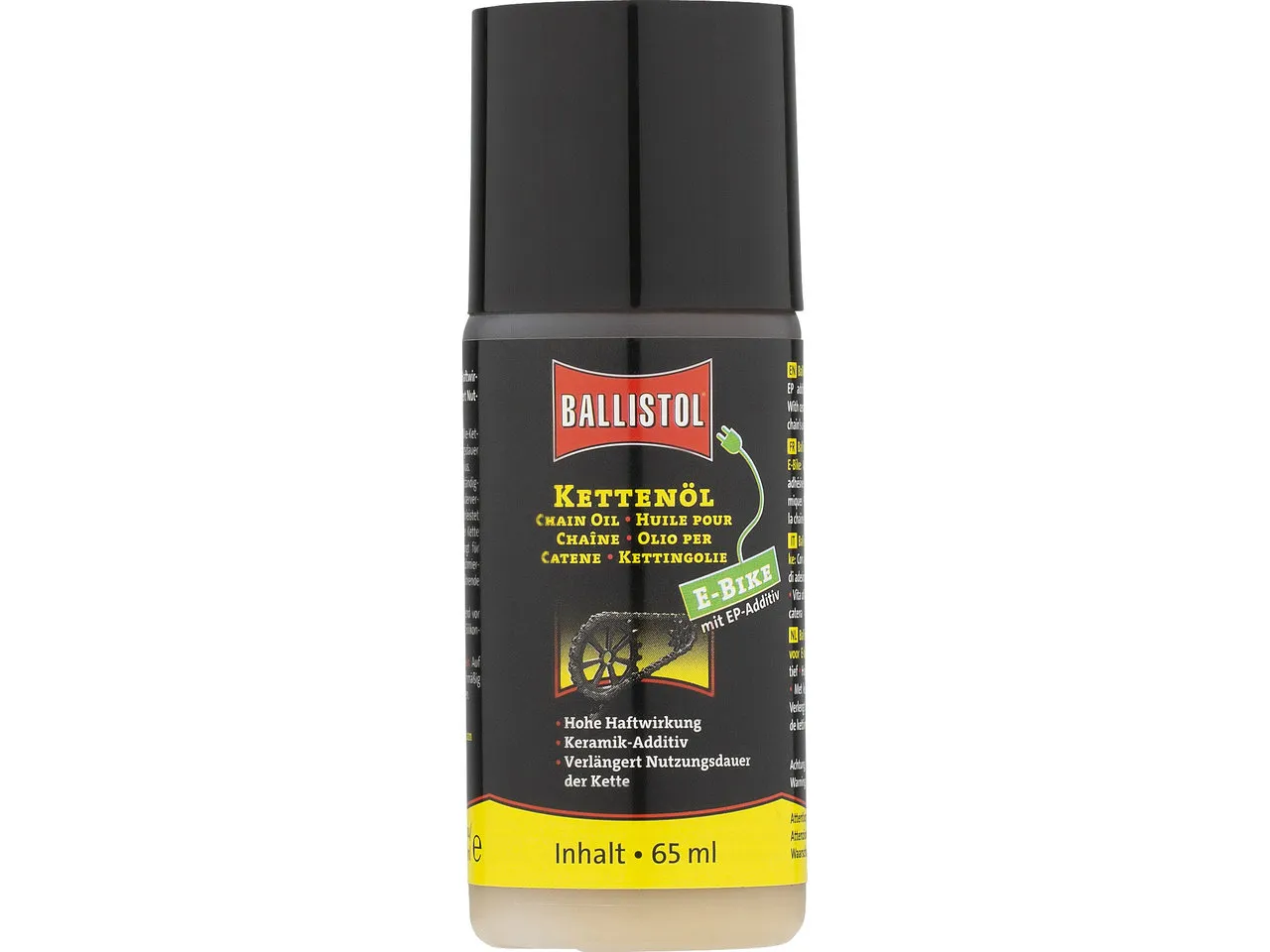 Ballistol E-Bike Kettenöl, Tropfflasche, 65ml Ballistol E-Bike Kettenöl, Tropfflasche, 65ml