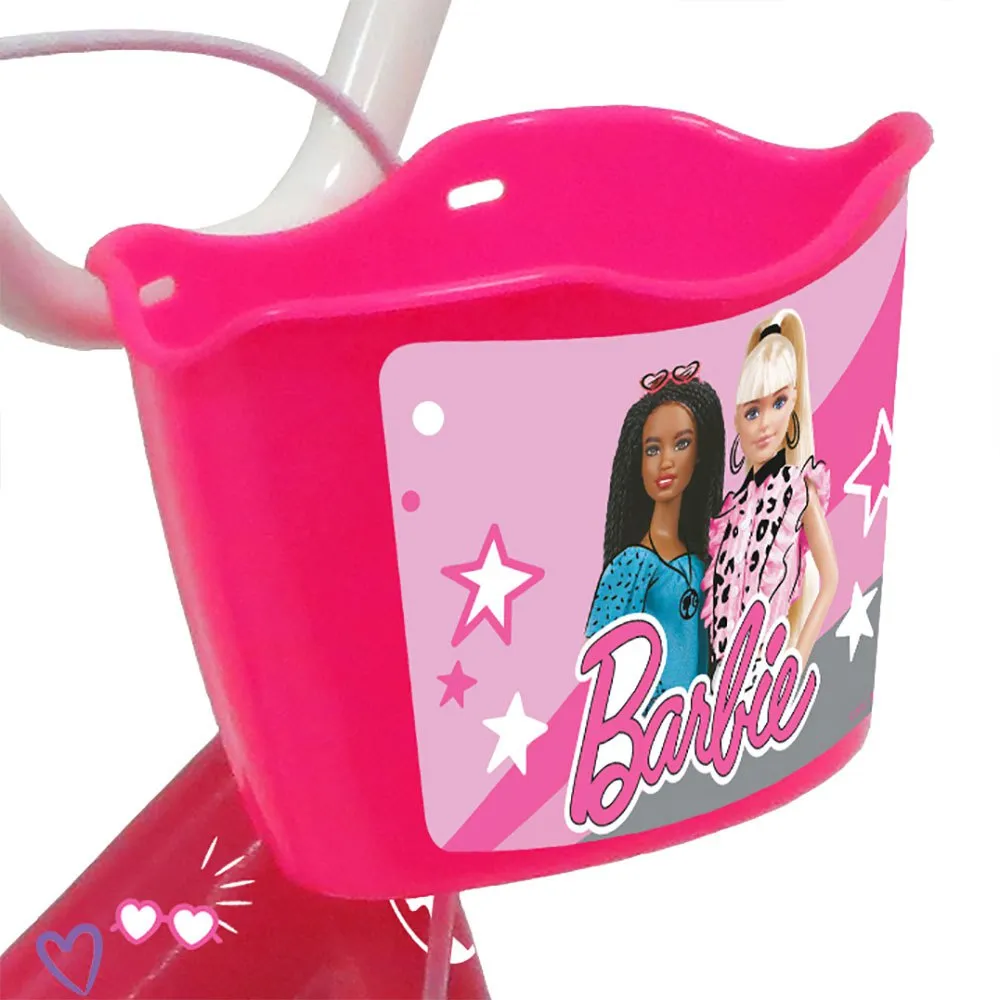 Barbie 12´´ Fahrrad, Pink / white, One Size Barbie 12´´ Fahrrad, Pink / white, One Size