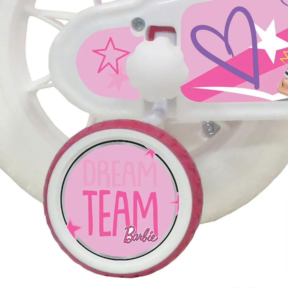 Barbie 12´´ Fahrrad, Pink / white, One Size Barbie 12´´ Fahrrad, Pink / white, One Size