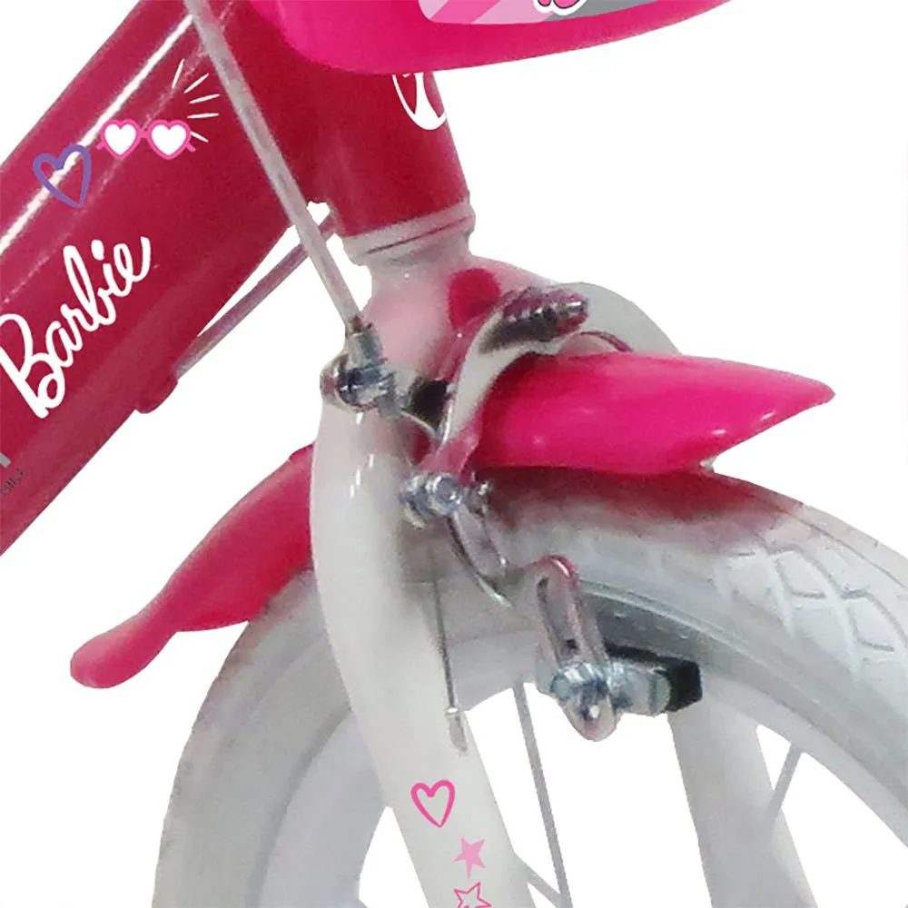 Barbie 14´´ Fahrrad, Pink / white, One Size Barbie 14´´ Fahrrad, Pink / white, One Size