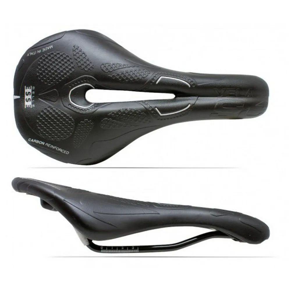 Barbieri Gravel Short Sattel, Black, 140mm Barbieri Gravel Short Sattel, Black, 140mm