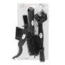 Barbieri Reinigungsbürste 3 Einheiten, Black, One Size